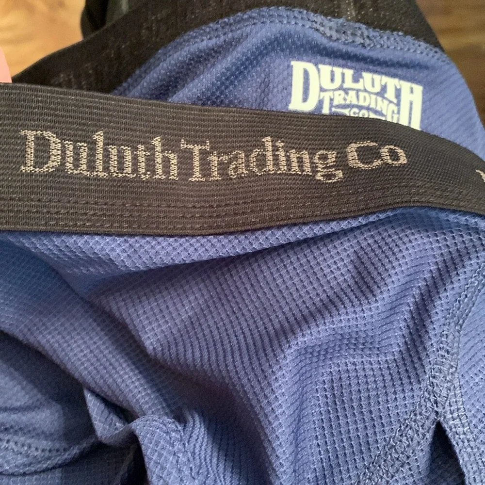 New Duluth Buck Naked Performance Briefs Underwear lightweight 2XL XXL Blue